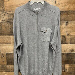 NWT Peter Millar Men's Knit 1/4 Zip Sweater Size X-Large *MSRP $250*